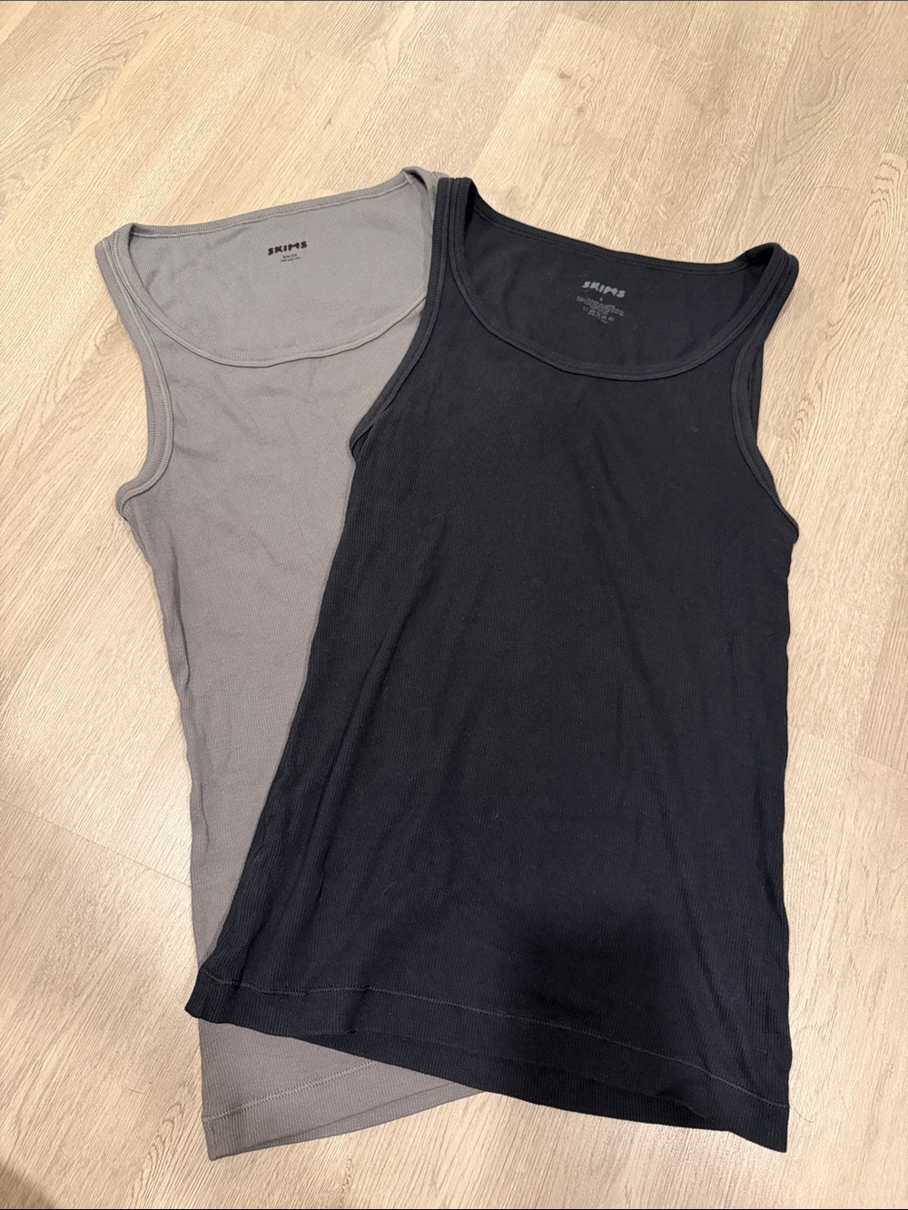 Men’s SKIMS Ribbed Tank Tops -Two-Pack
